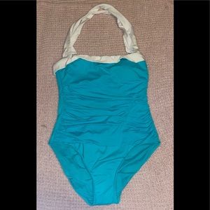 Ralph Lauren Teal Size 10 Swimsuit
